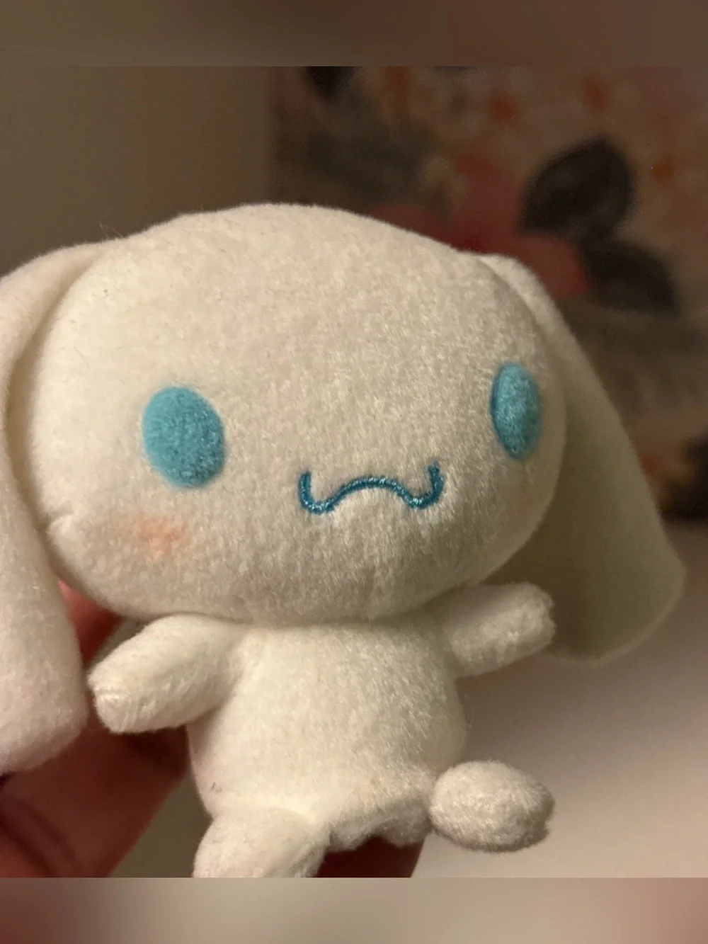 2006 finger puppet Cinnamoroll plush